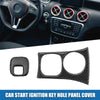 Chevy Corvette C5 Car Start Ignition Key Hole Panel Cover Black