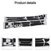 BMW E70 Interior Trim Decals Carbon Fiber (2007–2013)