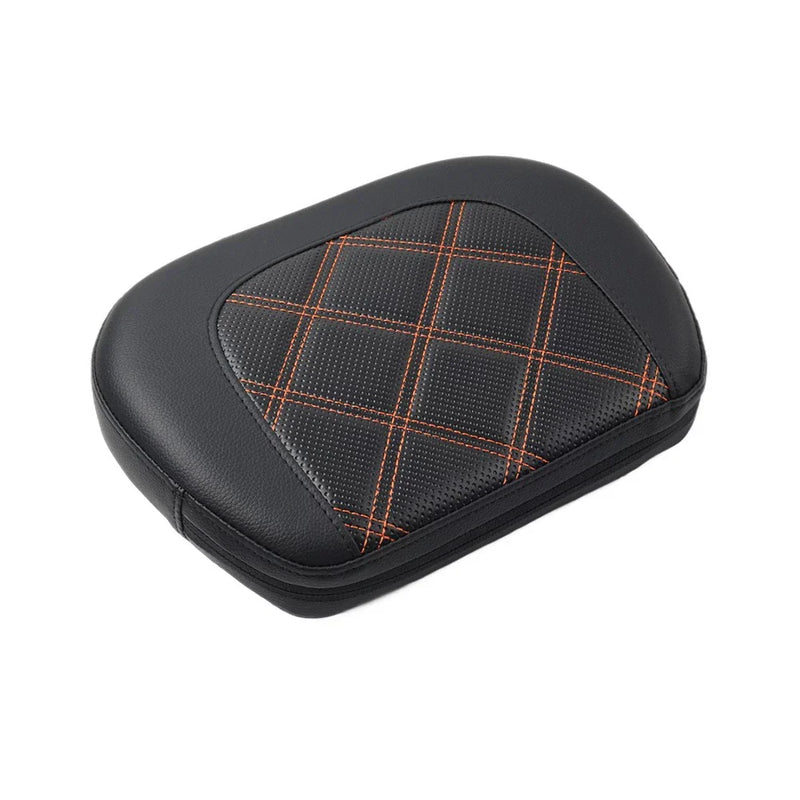 Harley Street Glide FLHX FLHXS Rear Black Passenger Sissy Bar Backrest Pad