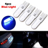 Universal 4 x T10 194 W5W COB 2835 SMD 12LED Car License Light Bulbs (N/A)