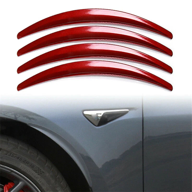 Tesla Model 3 Fender Flares Car Mudguard Eyebrow Protector (2017–2020)