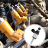 Lexus IS300H Hybrid 2014-2015 Black Silver Tone Fuel Injector 1Pc