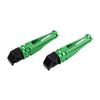 Honda CBR600RR, CBR1000RR, CBR600 F4 Green Passenger Rear Footpegs (2003-2019)