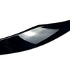 BMW 3 Series E90 E91 Headlight Eyelid Cover  Bright Black (2006-2011)