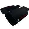 Porsche 911 Classic Custom Black Carpet Floor Mats (1963-1989)