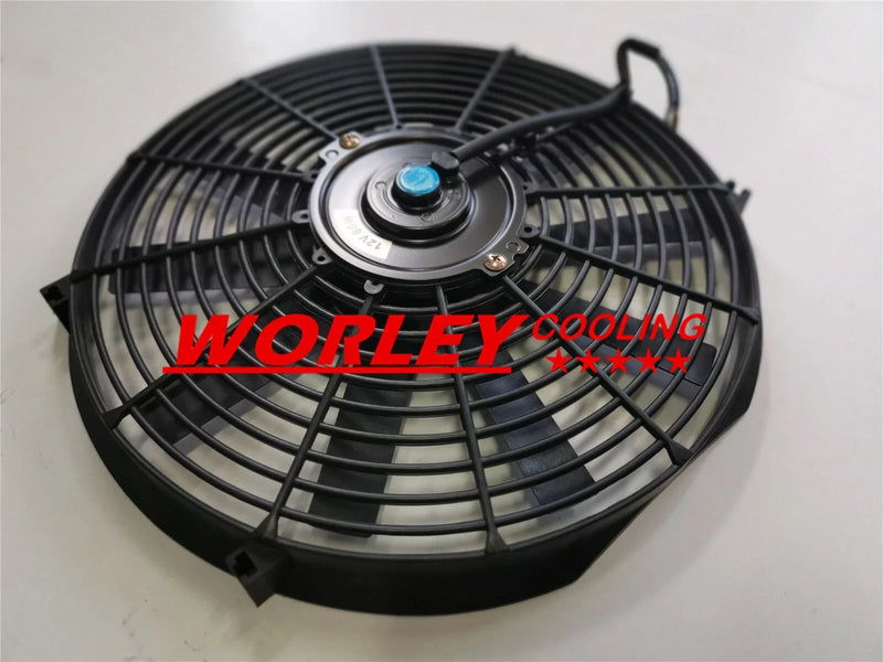 QLD 14" Electric Thermo Curved Blade Fan & Mounting