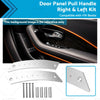 VW Beetle Aluminum Door Panel Pull Handle Kit  Right & Left (1998-2010)