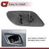 Volvo XC60 (2009-2013) Gray Front Left Bumper Trim Nozzle Cover
