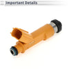 Toyota Avanza 1.5L (2007-2015) 1 Pcs Yellow Fuel Injector