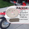 Honda XR80R CRF80F Camshaft Sprocket 28T & Timing Chain (2000–2013)