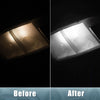 Honda Odyssey Dome Lamp Switch 2Pcs with 4Pcs White LED Bulbs (2005-2010)