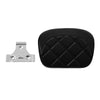 Harley CVO Road Street Glide Black Passenger Sissy Bar Backrest Pad (2014-2023)