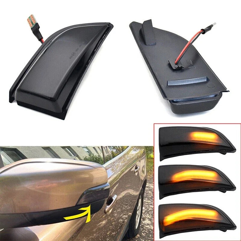 Volvo XC60 Amber LED Dynamic Turn Signal Side Mirror Light (2008-2014)