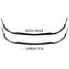 Mercedes Benz W205 C63 AMG Carbon Black Front Spoiler Lip Splitter (2015-2022)