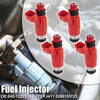 Yamaha Outboard & Mitsubishi Eclipse 3.0L 4pcs Red Fuel Injectors