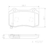 VE Commodore SS SSV Rear Brembo Brake Pads (2006–2013)