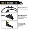 Jeep Wrangler 2007-2017 Front Left & Right ABS Wheel Speed Sensor