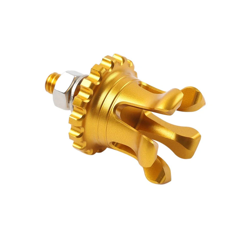 Harley Touring Dyna Gold Crown Rear Mudguard Seat Bolt Nut (1996-Present)