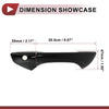 Honda Accord (2008-2012) - Gloss Black ABS Car Door Handle Cover Set