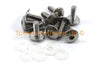 Triumph Daytona 600 / 650 10x Stainless Steel Head Light Mounting Bolts