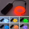 Party Halloween Christmas Decor Green EL Wire 2M Neon Glowing Light