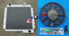 Toyota Land Cruiser FJ40 FJ45 3 Row Aluminum Radiator, Shroud, Fan (1960-1984)