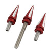 Harley Electra Glide 3 x Red Windshield Trim Screws (2014-2023)