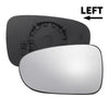 Ford Galaxy Left Side White Convex Mirror Glass