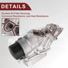 Mercedes-Benz G550 Engine Oil Cooler Filter Housing with Seals (2009-2023)