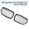 BMW 1 Series F20 Pair Front Upper Bumper Grille Signal Slat (2011-2014)