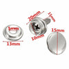 Boat Screw Kit 30pcs Snap Fastener Stainless Steel Awnings Cap Screw Kit