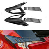 Toyota C-HR Carbon Fiber Style Eyebrow Rear Tail Light (2016–2021)