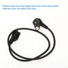 BMW E36 318i Crankshaft Position Sensor 1 Pc Black (1990-1993)