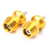 Yamaha R1 YZF-R1 R6 YZF-R6 (1998-2013) Gold 2 x 6MM Swingarm Sliders