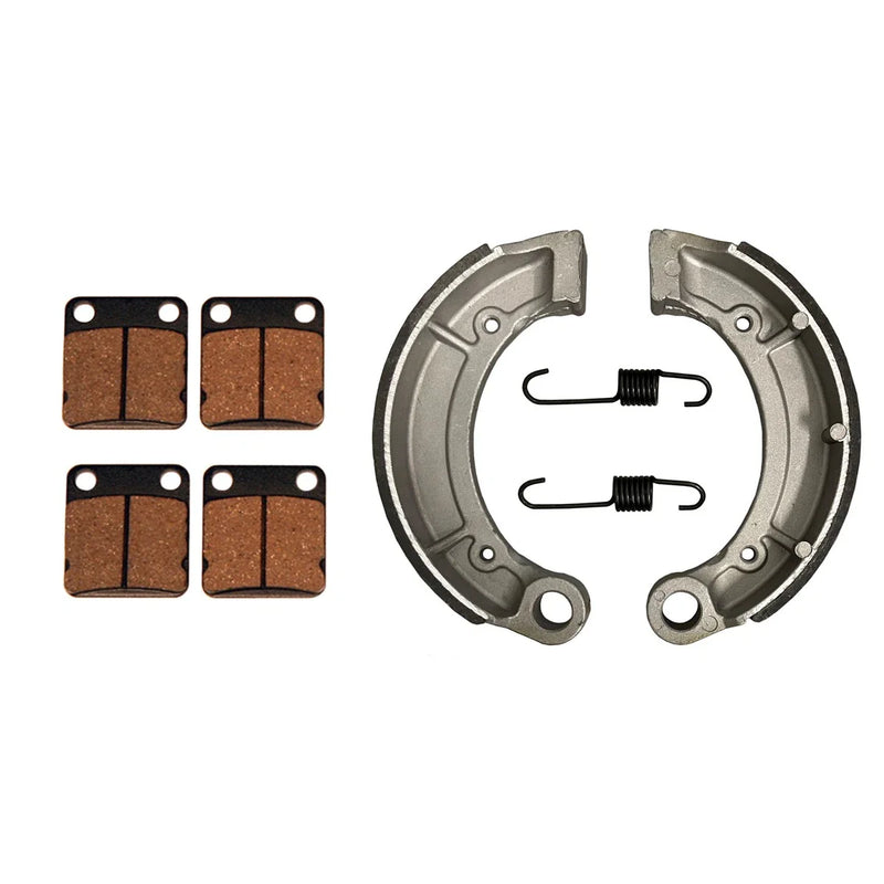 Yamaha Bruin 350 2x Front Brake Pads & Rear Brake Shoes (2004–2006)