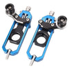 Kawasaki Ninja ZX10R (2011-2015) Blue 2 x Chain Adjuster Tensioners
