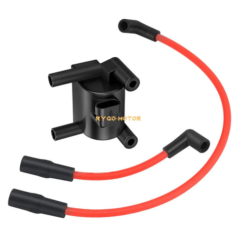 FXD FLD FXST FXSB FXSE Dyna Ignition Coil & Spark Plug Wire Cap