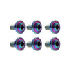 Motorcycle Bike 6 x M6x15mm Alloy Torx Head Screws