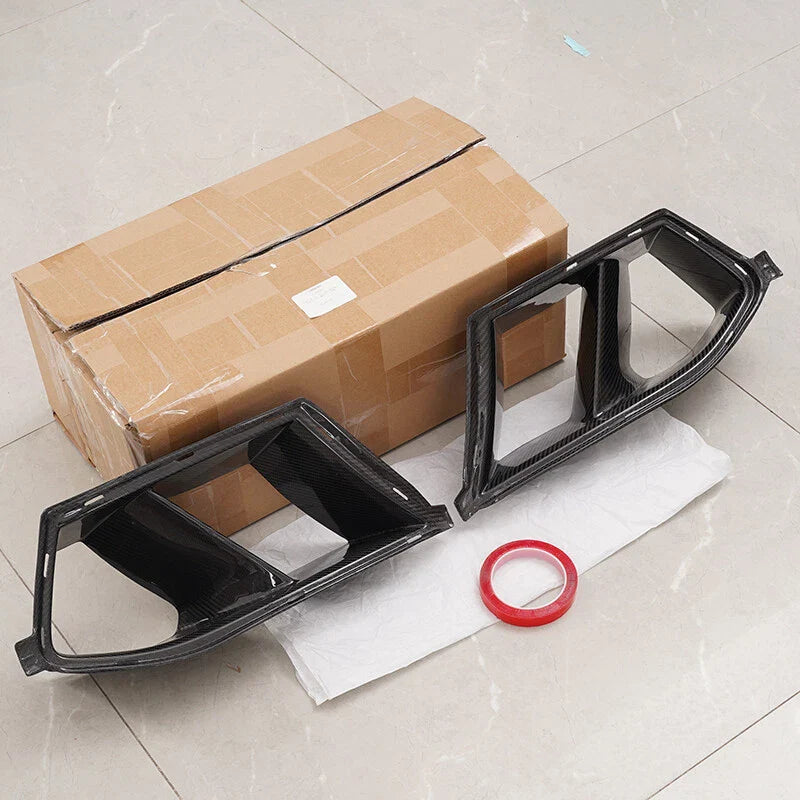 BMW G80 M3 G82 G83 M4 Carbon Fiber Front Bumper Grill Air Vent Cover (21-Up)