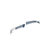 Chevy Silverado / GMC Sierra 1500 White Top Half Mirror Cover Caps (2019-2024)