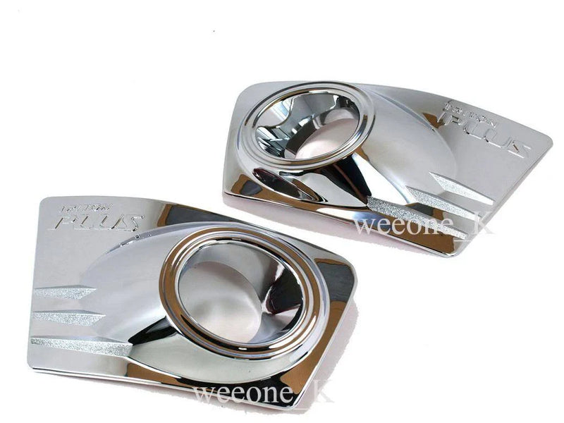 Mitsubishi L200 Triton Chrome Fog Light Covers (2010-2014)
