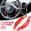 BMW Mini Cooper Red Car Steering Wheel Shift Paddle Extend Cover (2002-2023)