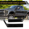 Ford F-150 Black Interior Door Handle Bezel Cover Trims (2021-2024)