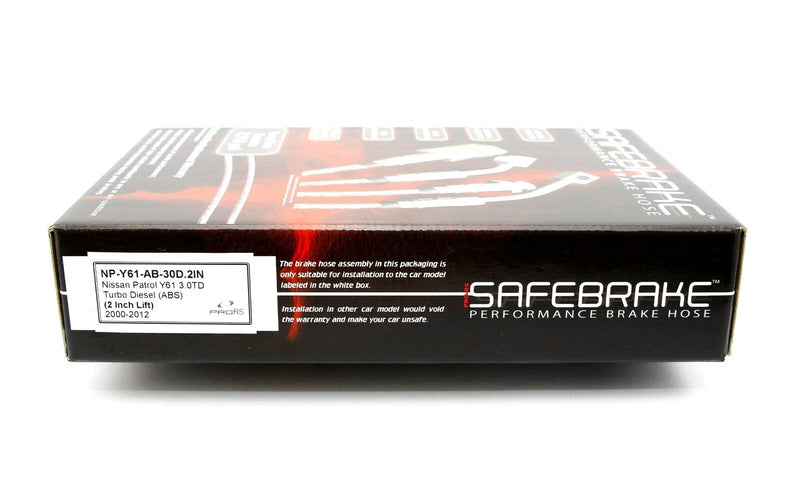 Patrol GU Y61 3.0TD (ABS) 2 Inch Lift Brake Line Kit (2000-2016)