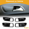 Honda CHR (2024-2025) Gloss Black Interior Door Handle Bowl Cover Trim