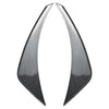 Mazda MX-5 Miata Carbon Black Front Bumper Side Air Vent Spoiler Trim (16-25)