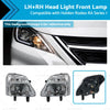 Holden Rodeo RA LH & RH Headlight Front Lamp (2003-2007)