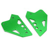 Kawasaki Z900 CNC Aluminum Heel Guard Set Green (2017-2020)