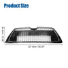 Toyota Corolla LE Front Lower Hood Bumper Grille Grill Chrome Silver Tone