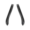 VW Golf 8 MK8 Carbon Look Front Bumper Side Air Vent Trim (2020-2024)
